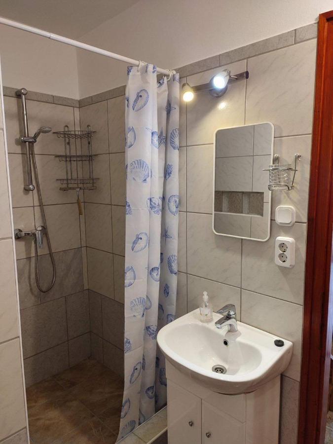 Szent Orban Vendeghaz Appartement Ábrahámhegy Buitenkant foto